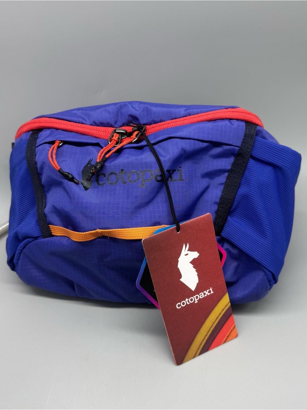 NEW Cotopaxi Lagos 5L Hydration Hip Pack 2L Bladder Amethyst Blue Violet Orange